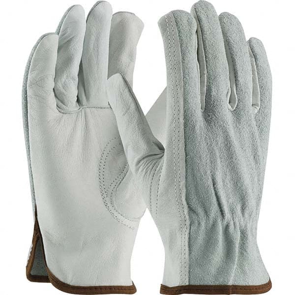 PIP - Size M Leather Work Gloves - Best Tool & Supply