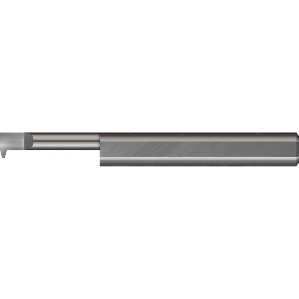 Micro 100 - Single Point Threading Tools; Thread Type: ACME Internal ; Material: Solid Carbide ; Profile Angle: 29 ; Threading Diameter (Decimal Inch): 0.4900 ; Cutting Depth (Decimal Inch): 1.5000 ; Maximum Threads Per Inch: 10 - Exact Industrial Supply