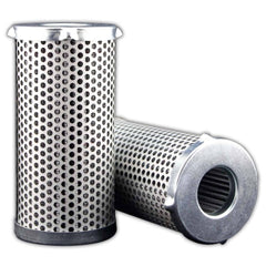 Replacement/Interchange Hydraulic Filter Element: Microglass, 10  µ