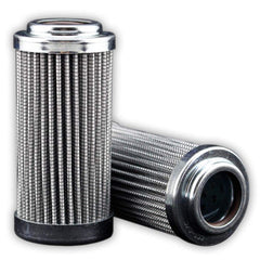 Replacement/Interchange Hydraulic Filter Element: Microglass, 10  µ