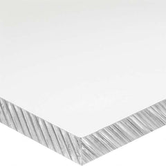 USA Sealing - 4' x 1/2" x 1/16" Clear Cast Acrylic Rectangular Bar - Best Tool & Supply