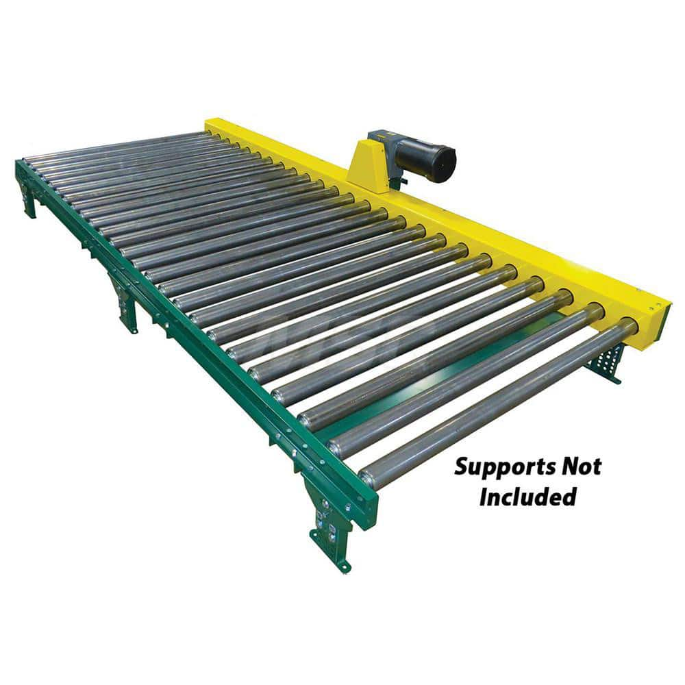 Motorized Conveyors; Type: Drive Unit; Belt Width (Inch): 27.0000; Centerline Distance (Inch): 5.000; Shape: Straight; Length (Feet): 10; Bed Width (Decimal Inch): 34.0000