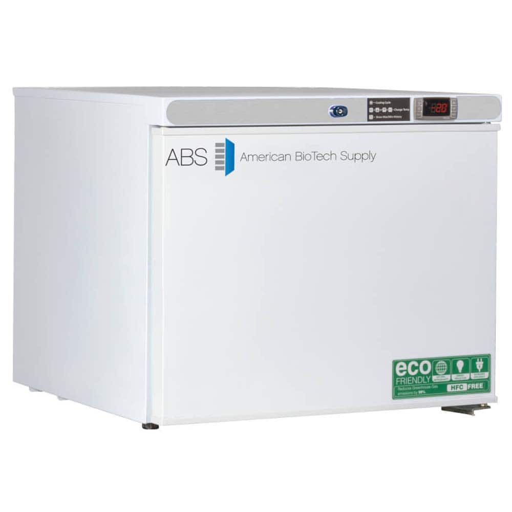 American BioTech Supply - Laboratory Refrigerators and Freezers; Type: Countertop Freestanding Freezer ; Volume Capacity: 1.7 Cu. Ft. ; Minimum Temperature (C): -15.00 ; Maximum Temperature (C): -25.00 ; Width (Inch): 23-3/4 ; Depth (Inch): 24 - Exact Industrial Supply