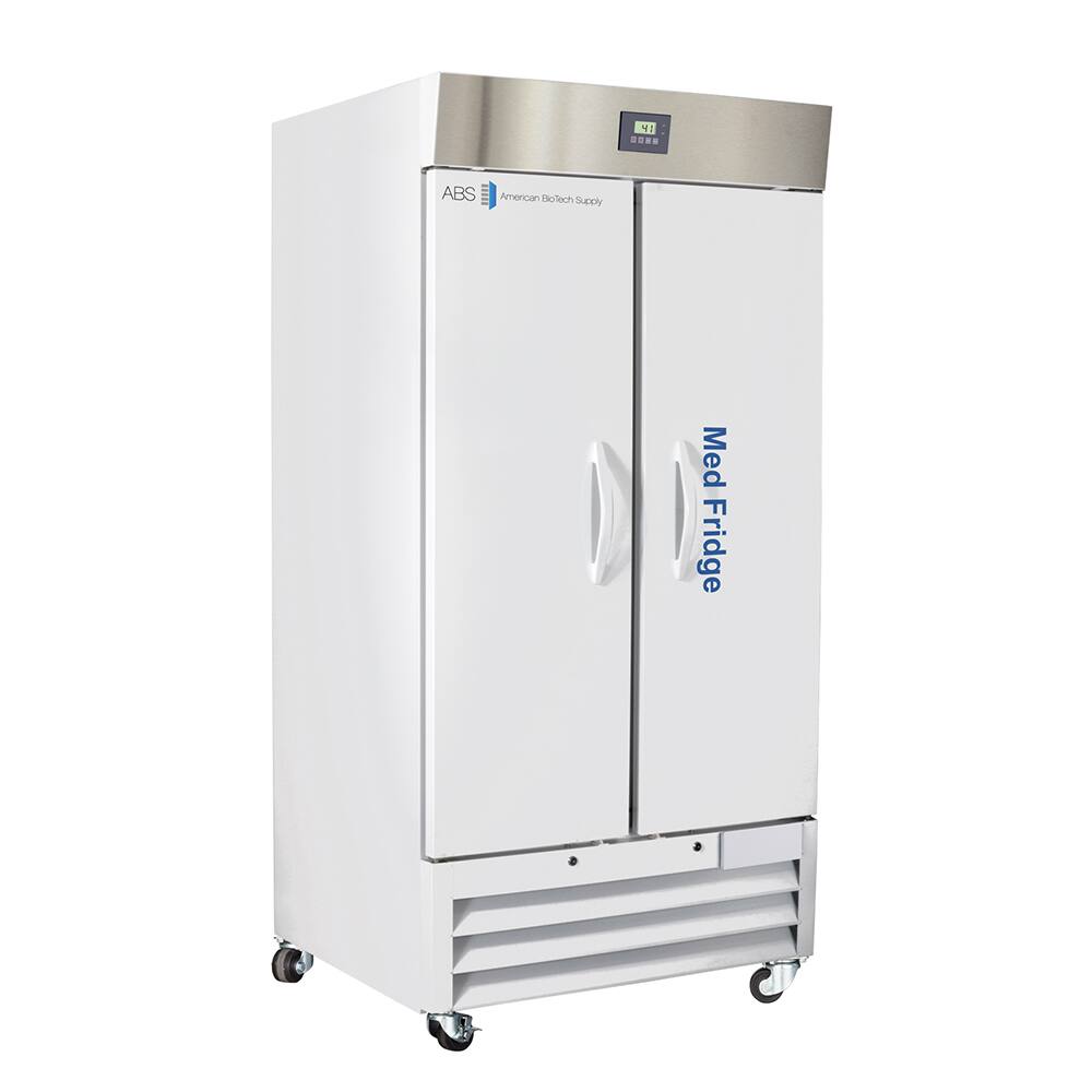 American BioTech Supply - Laboratory Refrigerators and Freezers; Type: Pharmacy/Vaccine Refrigerator ; Volume Capacity: 36 Cu. Ft. ; Minimum Temperature (C): 2.00 ; Maximum Temperature (C): 8.00 ; Width (Inch): 39-5/8 ; Depth (Inch): 34-3/4 - Exact Industrial Supply