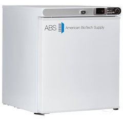 American BioTech Supply - Laboratory Refrigerators and Freezers; Type: Countertop Freestanding Refrigerator ; Volume Capacity: 1 Cu. Ft. ; Minimum Temperature (C): 1.00 ; Maximum Temperature (C): 10.00 ; Width (Inch): 17-1/4 ; Depth (Inch): 19-1/4 - Exact Industrial Supply