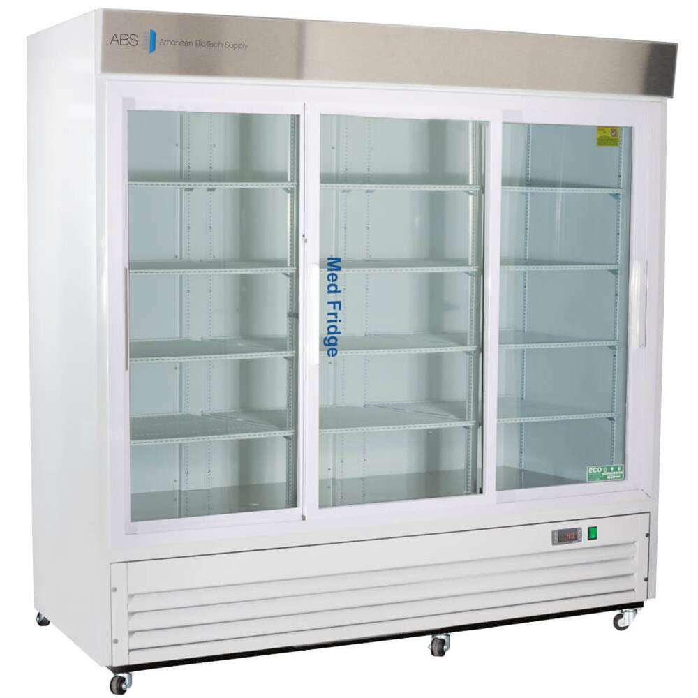 American BioTech Supply - Laboratory Refrigerators and Freezers; Type: Pharmacy/Vaccine Refrigerator ; Volume Capacity: 69 Cu. Ft. ; Minimum Temperature (C): 2.00 ; Maximum Temperature (C): 8.00 ; Width (Inch): 81 ; Depth (Inch): 33-1/4 - Exact Industrial Supply