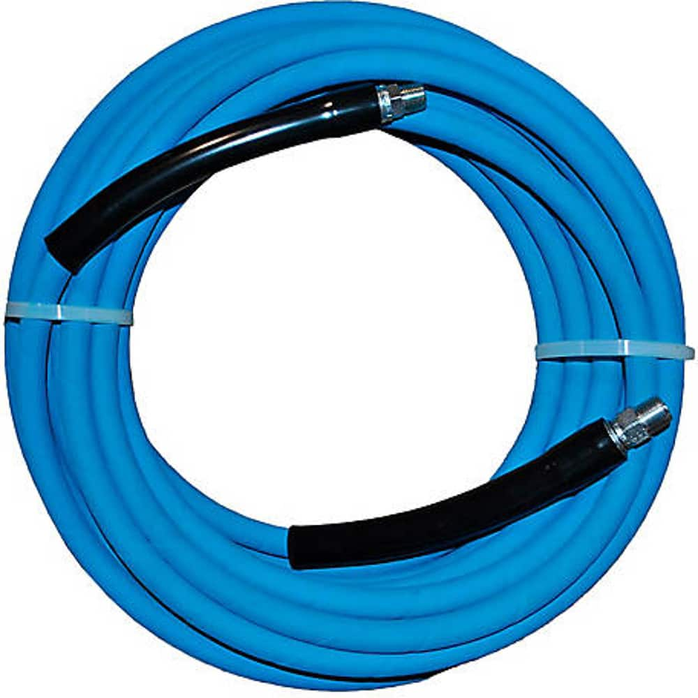 JGB Enterprises - High Temperature & High Pressure Hose; Inside Diameter (Inch): 3/8 ; Material: Synthetic Rubber ; Length (Feet): 50 ; Maximum Pressure (psi): 4000.00 ; Minimum Temperature (F): 14.000 ; Maximum Temperature (F): 310.000 - Exact Industrial Supply