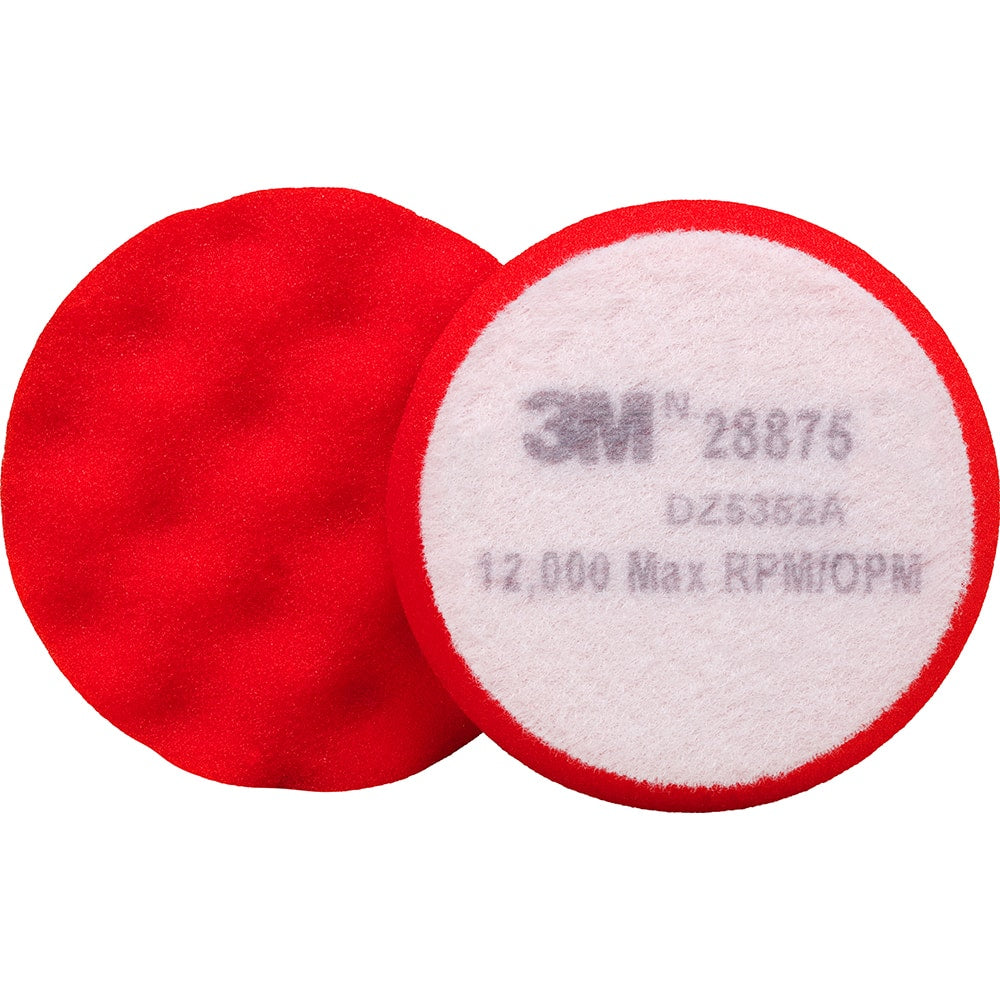 3M - Bonnets & Pads; Overall Diameter (Inch): 3-3/4 ; Product Type: Buffing Pad ; Bonnet/Pad Material: Foam ; Maximum RPM: 12000.000 - Exact Industrial Supply