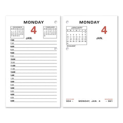 AT-A-GLANCE - Note Pads, Writing Pads & Notebooks Writing Pads & Notebook Type: Desk Calendar Refill Size: 3-1/2 x 6 - Best Tool & Supply