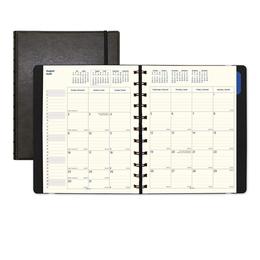 FiloFax - Note Pads, Writing Pads & Notebooks Writing Pads & Notebook Type: Appointment Book Size: 10-7/8 x 8-1/2 - Best Tool & Supply