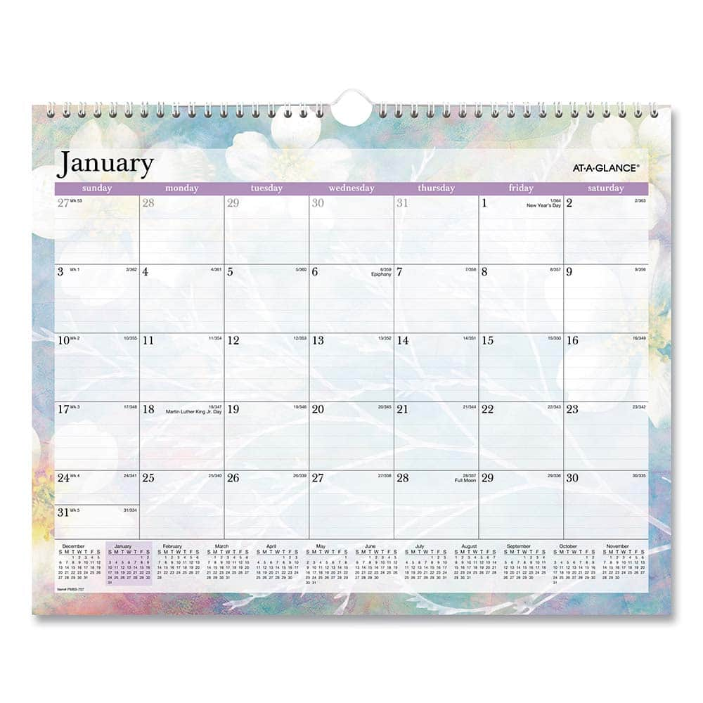 AT-A-GLANCE - Note Pads, Writing Pads & Notebooks Writing Pads & Notebook Type: Wall Calendar Size: 15 x 12 - Best Tool & Supply