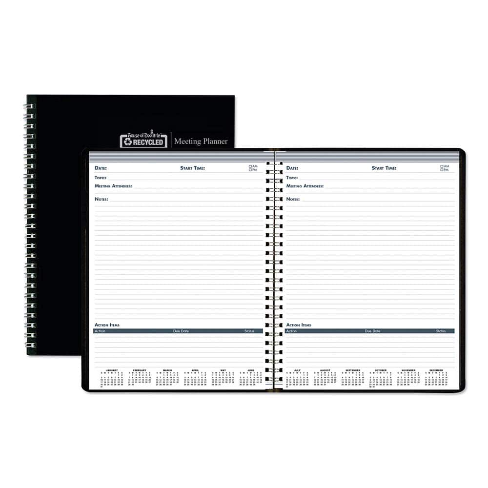 House of Doolittle - Note Pads, Writing Pads & Notebooks Writing Pads & Notebook Type: Appointment Book Size: 8-1/2 X 11 - Best Tool & Supply