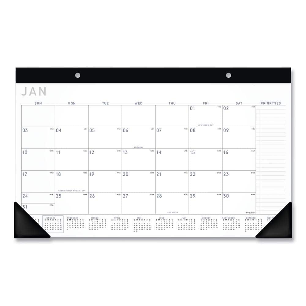 AT-A-GLANCE - Note Pads, Writing Pads & Notebooks Writing Pads & Notebook Type: Desk Pad Size: 18 x 11 - Best Tool & Supply