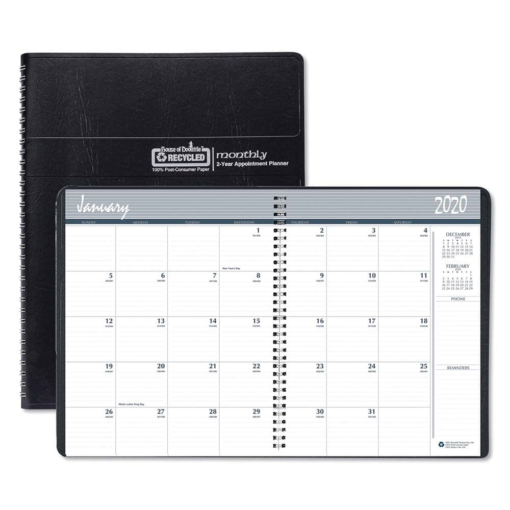 House of Doolittle - Note Pads, Writing Pads & Notebooks Writing Pads & Notebook Type: Appointment Book Size: 6-7/8 x 8-3/4 - Best Tool & Supply