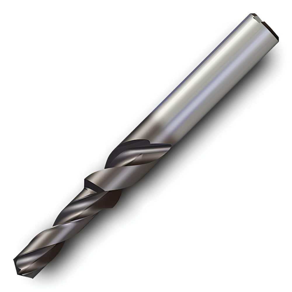 6.80mm Minor  0.2677″ Minor  10.00mm Major  0.3937″ Major  140&deg  General Purpose Solid Carbide Subland Step Drill Bit TiAlNFinish, 48.00mm Flute Length, 90.00mm OAL, N/A