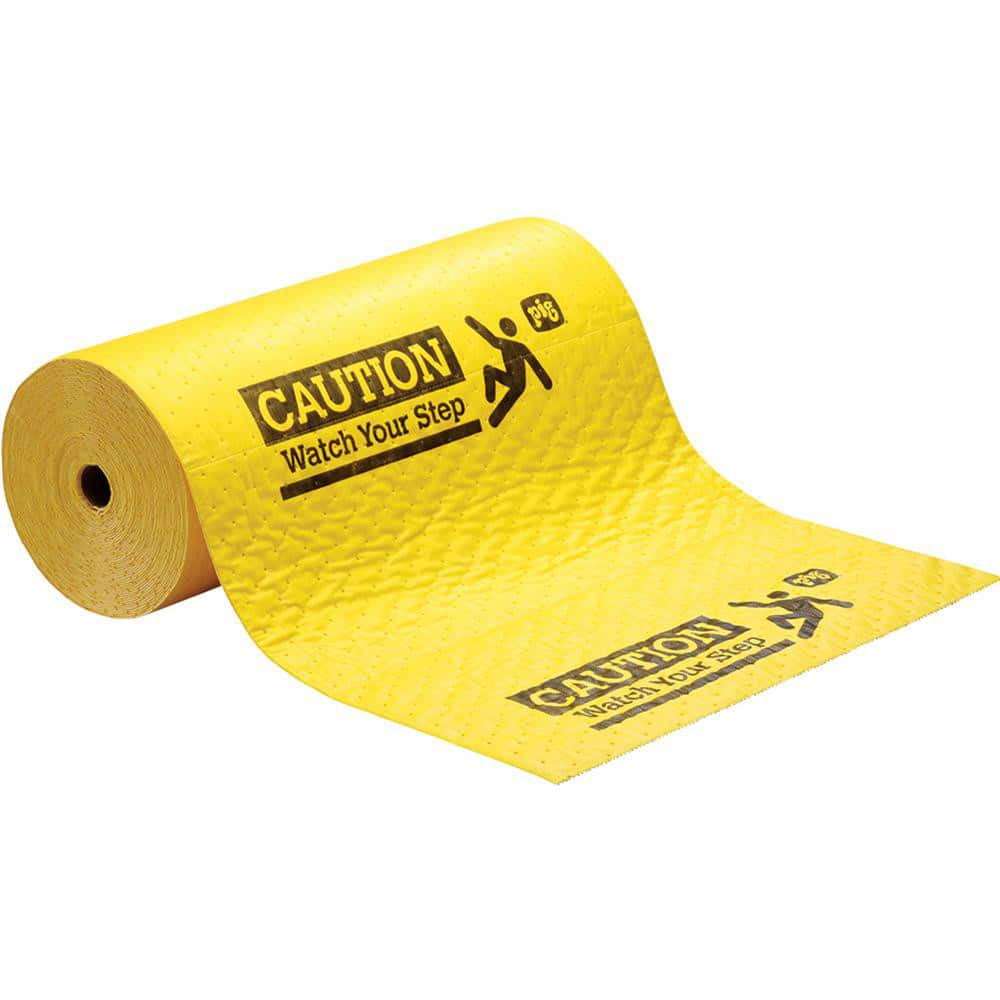 Pads, Rolls & Mats; Product Type: Roll; Application: Universal; Overall Length (Feet): 75.00; Total Package Absorption Capacity: 13.5 gal; Material: Polypropylene; Fluids Absorbed: Water; Solvents; Universal; Oil; Coolants; Absorbency Weight: Medium; Widt