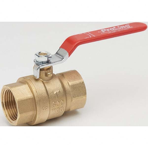 B&K Mueller - Gas Ball Valves Style: Straight w/Side Tap Pipe Size: 1 - Best Tool & Supply