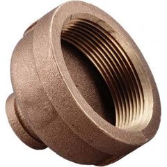 Merit Brass - Brass & Chrome Pipe Fittings Type: Reducing Coupling Fitting Size: 2-1/2 x 1-1/4 - Best Tool & Supply