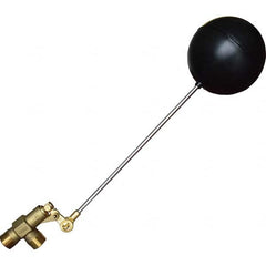 Control Devices - Float Valves Type: Mechanical Style: Angle Pattern-Single Seat - Best Tool & Supply