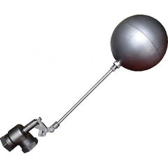 Control Devices - Float Valves Type: Mechanical Style: Angle Pattern-Single Seat - Best Tool & Supply