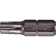 VEGA Industries - Torx Screwdriver Bits Type: Tamperproof Torx Bit Drive Size (Inch): 1/4 - Best Tool & Supply