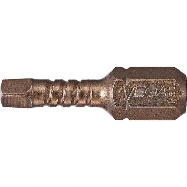 VEGA Industries - 3" Square 2" OAL S2 Steel Impact Rated Square Bit - Best Tool & Supply