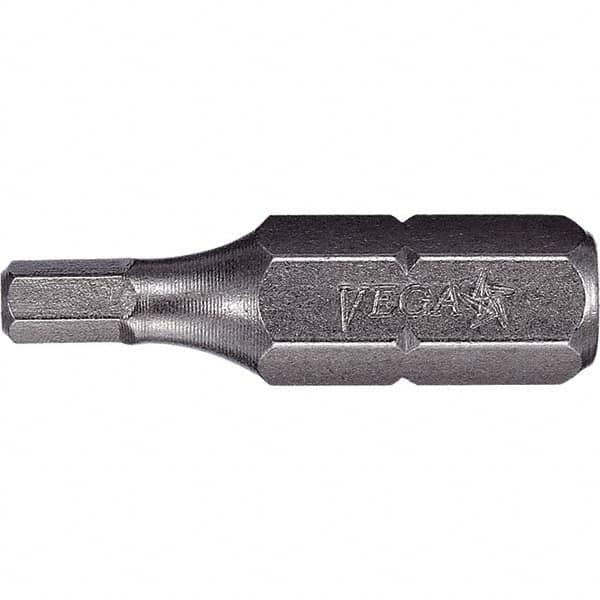 VEGA Industries - Hex Screwdriver Bits Type: Hex Screwdriver Bit Measurement Type: Metric - Best Tool & Supply