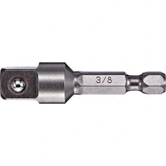 VEGA Industries - Hex Drive Handles, Holders & Extensions Type: Hex Adapter Style: Pin Lock - Best Tool & Supply