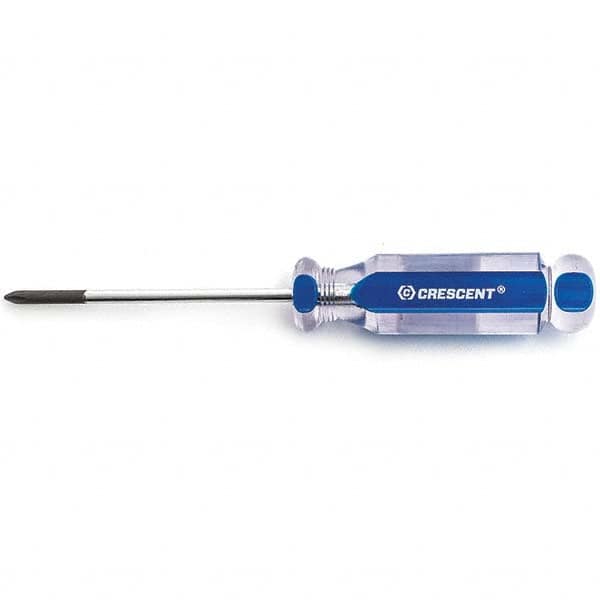 Crescent - Phillips Screwdrivers Tool Type: Standard Phillips Handle Style/Material: Acetate - Best Tool & Supply