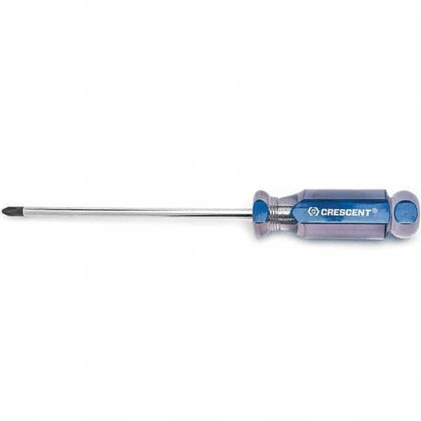 Crescent - Phillips Screwdrivers Tool Type: Standard Phillips Handle Style/Material: Acetate - Best Tool & Supply