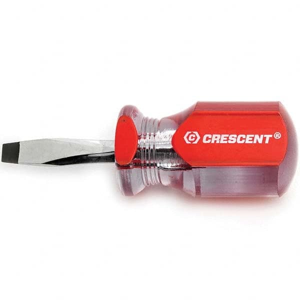 Crescent - Slotted Screwdrivers Tool Type: Screwdriver Overall Length Range: 3" - 6.9" - Best Tool & Supply