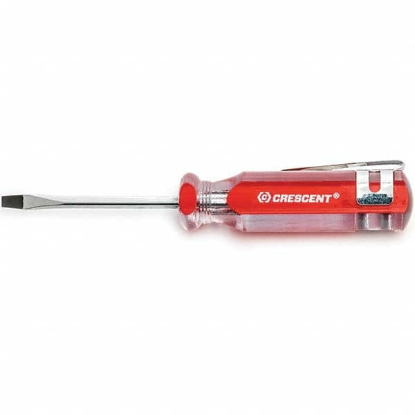 Crescent - Slotted Screwdrivers Tool Type: Screwdriver Overall Length Range: 3" - 6.9" - Best Tool & Supply