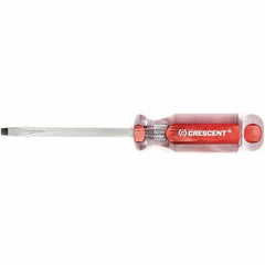 Crescent - Slotted Screwdrivers Tool Type: Screwdriver Overall Length Range: 7" - 9.9" - Best Tool & Supply