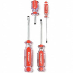 Crescent - Screwdriver Sets Screwdriver Types Included: Slotted Number of Pieces: 4 - Best Tool & Supply