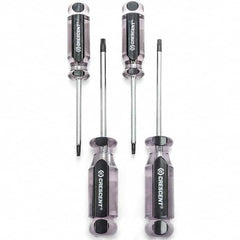 Crescent - Screwdriver Sets Screwdriver Types Included: Torx Number of Pieces: 4 - Best Tool & Supply