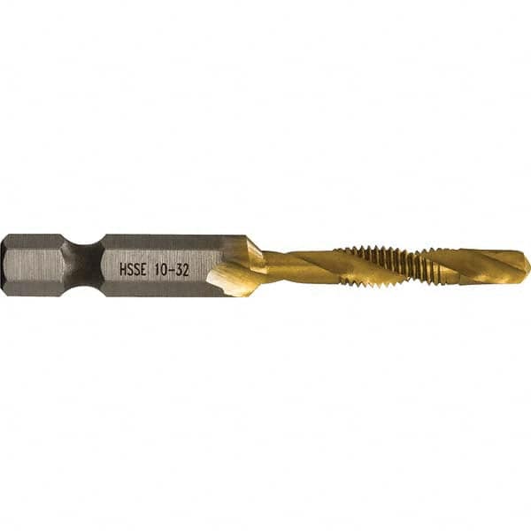 Greenlee - Combination Drill & Tap Sets Minimum Thread Size (Inch): #10-32 Maximum Thread Size (mm): M5x0.80 - Best Tool & Supply