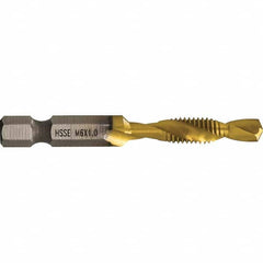 Greenlee - Combination Drill & Tap Sets Minimum Thread Size (mm): M6x1.00 Maximum Thread Size (mm): M6x1.00 - Best Tool & Supply