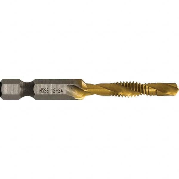 Greenlee - Combination Drill & Tap Sets Minimum Thread Size (Inch): #12-24 Maximum Thread Size (mm): M6x1.00 - Best Tool & Supply