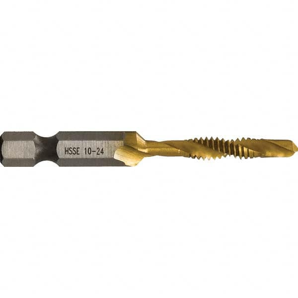 Greenlee - Combination Drill & Tap Sets Minimum Thread Size (Inch): #10-24 Maximum Thread Size (mm): M5x0.80 - Best Tool & Supply