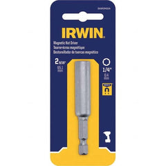 Irwin - Power & Impact Screwdriver Bits & Holders Bit Type: Nut Driver Hex Size (Inch): 1/4 - Best Tool & Supply