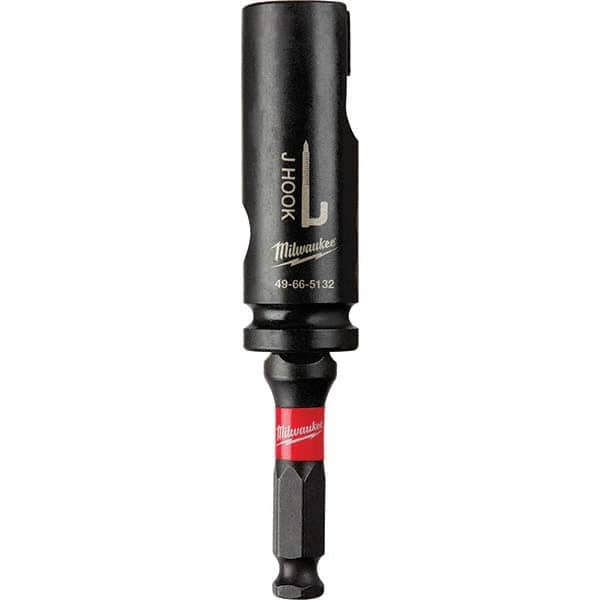 Milwaukee Tool - 7/16" Hex Lineman's Utility Socket for Standard Hex/Socket Screws - Best Tool & Supply