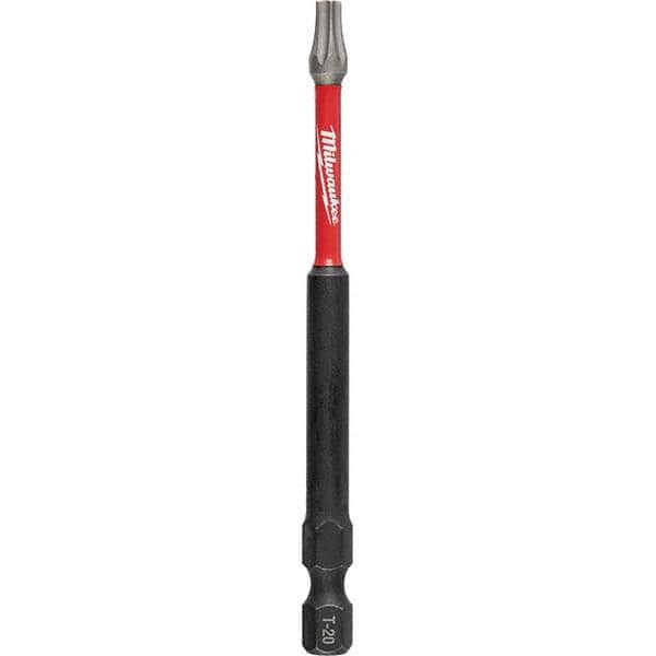 Milwaukee Tool - 1/4" Hex T20 Torx Impact Ready Bit - Best Tool & Supply