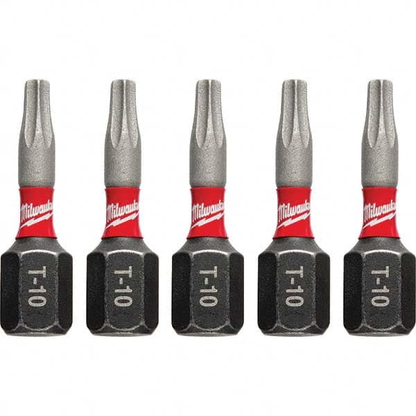 Milwaukee Tool - 1/4" Hex T10 Torx Impact Ready Bit - Best Tool & Supply