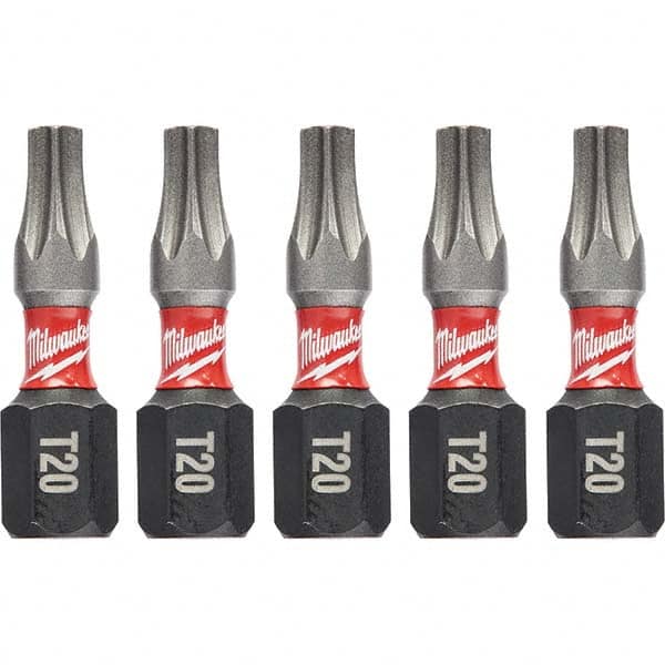 Milwaukee Tool - 1/4" Hex T20 Torx Impact Ready Bit - Best Tool & Supply