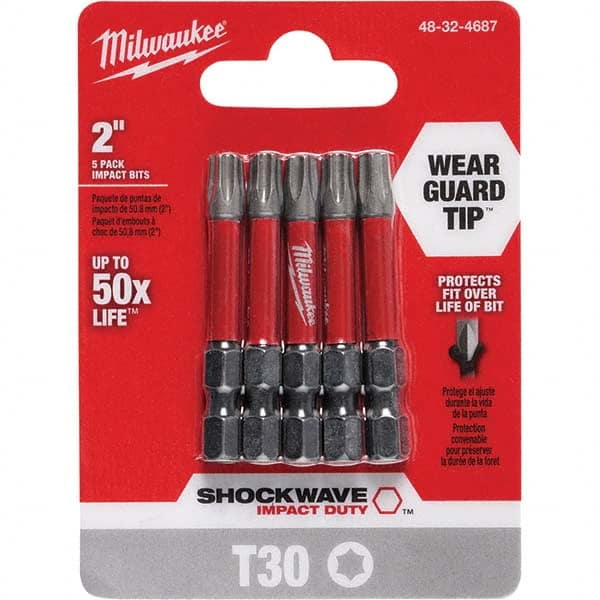 Milwaukee Tool - 1/4" Hex T30 Torx Impact Ready Bit - Best Tool & Supply