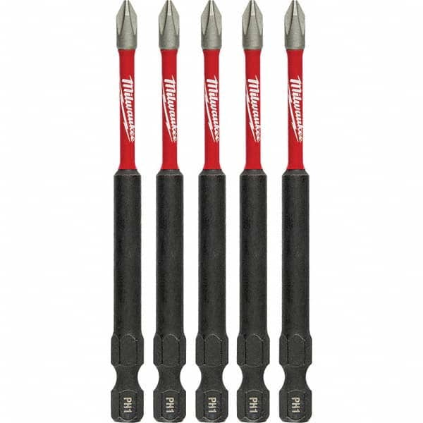 Milwaukee Tool - 1/4" Hex #1 Phillips Impact Ready Bit - Best Tool & Supply