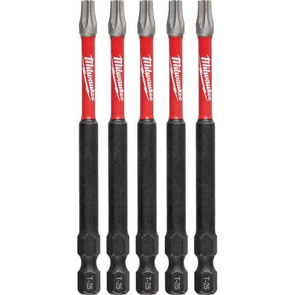 Milwaukee Tool - 1/4" Hex T25 Torx Impact Ready Bit - Best Tool & Supply