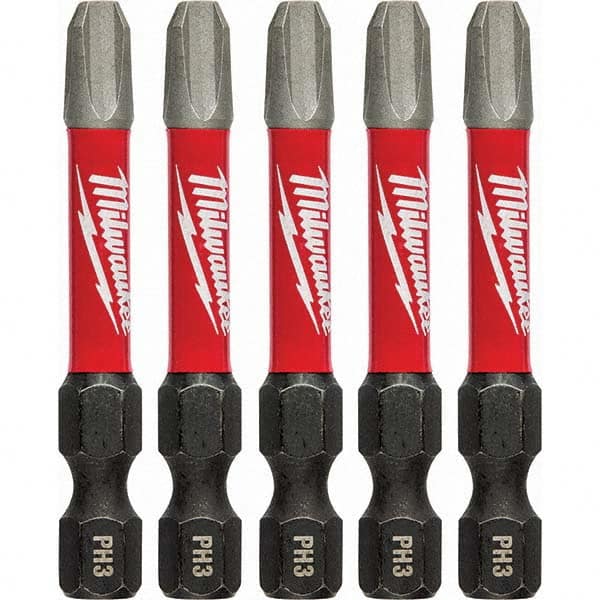 Milwaukee Tool - 1/4" Hex #3 Phillips Impact Ready Bit - Best Tool & Supply