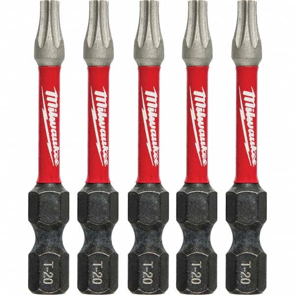 Milwaukee Tool - 1/4" Hex T20 Torx Impact Ready Bit - Best Tool & Supply