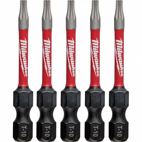 Milwaukee Tool - 1/4" Hex T10 Torx Impact Ready Bit - Best Tool & Supply